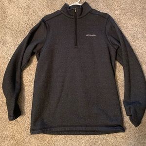 Columbia black sweater only wore once size medium